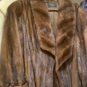 Fur  Coat by Megaris New York.